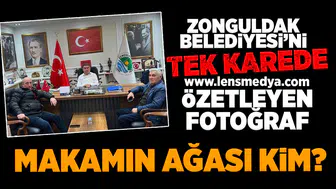 Zonguldak Belediyesi'ni tek karede özetleyen fotoğraf!