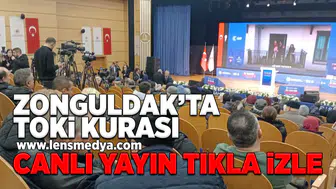 Zonguldak'ta TOKİ kurası heyecanı başladı!