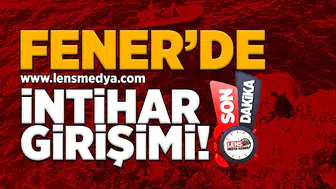 Fener'de intihar girişimi!