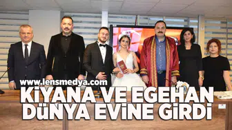 Kiyana ve Egehan dünya evine girdi!