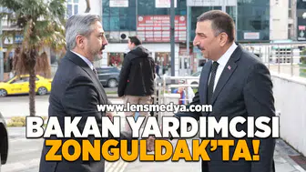 Bakan yardımcısı Ahmet Aydın Zonguldak'ta!