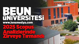 BEUN Üniversitesi 2025 Scopus Analizlerinde Zirveye Tırmandı