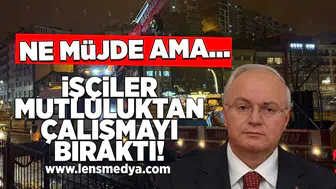 İşçiler mutluluktan çalışmayı bıraktı!