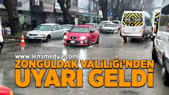 Zonguldak Valiliği'nden uyarı geldi!