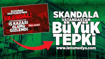 Echomar Hastanesi'ndeki skandala vatandaştan büyük tepki!