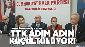 TTK adım adım küçültülüyor!