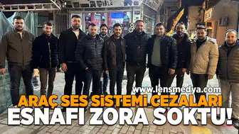 Araç ses sistemi cezaları esnafı zora soktu!