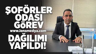 Şoförler odası görev dağılımı yapıldı!
