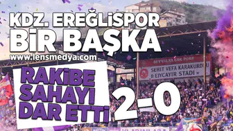 Ereğli Belediyespor, Düzcespor'a sahayı dar etti!