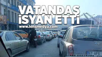 Belediye yolu kapattı, vatandaş isyan etti!