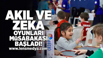 Akıl ve zeka oyunları müsabakası başladı!