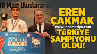 Eren Çakmak Türkiye Şampiyonu oldu