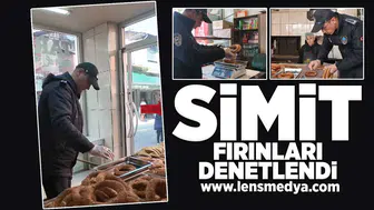 Simit fırınları denetlendi!