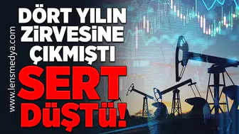 4 yılın zirvesine çıkmıştı, sert düştü!