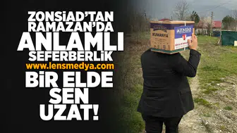 "Bir elde sen uzat!"