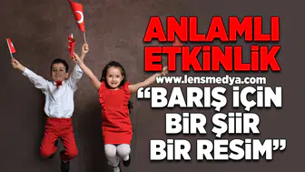 “Barış için Bir Şiir, Bir Resim”