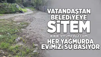 Vatandaştan Zonguldak Belediyesi'ne sitem!