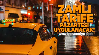 Zamlı tarife pazartesi uygulanacak