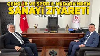 Gençlik ve Spor İl Müdürü'nden sanayi ziyareti