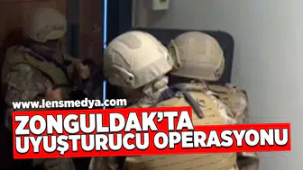 Zonguldak'ta uyuşturucu operasyonu