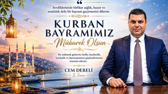Cem Dereli'nin Kurban Bayramı Mesajı