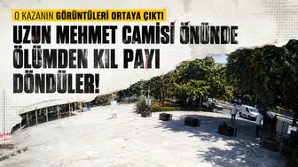 O kazanın görüntüleri ortaya çıktı... Ölümden kıl payı döndüler!