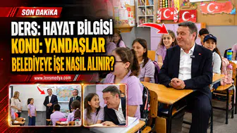 Ders: Hayat Bilgisi Konu: Yandaşlar el altından belediyeye işe nasıl alınır?