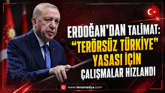 ERDOĞAN’DAN TALİMAT: “TERÖRSÜZ TÜRKİYE” YASASI İÇİN ÇALIŞMALAR HIZLANDI
