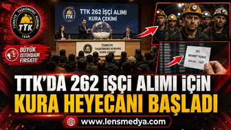 TTK’DA 262 İŞÇİ ALIMI İÇİN KURA çekim  HEYECANI BAŞLADI