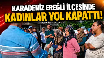 MAHALLELİ İSYAN ETTİ! KAMYONLARA GEÇİT VERMEDİLER