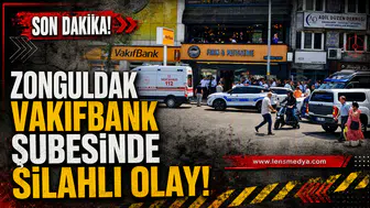SOĞUKSU’DA VAKIFBANK ŞUBESİNDE SİLAHLI OLAY!