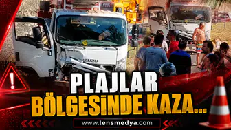 PLAJLAR BÖLGESİNDE KAZA