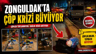 Zonguldak'ta çöp krizi büyüyor!