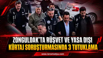ZONGULDAK’TA RÜŞVET VE YASA DIŞI KÜRTAJ SORUŞTURMASINDA 3 TUTUKLAMA