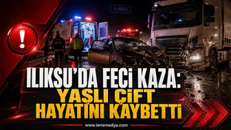 ILIKSU’DA FECİ KAZA: YAŞLI ÇİFT HAYATINI KAYBETTİ