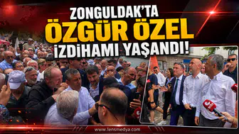 Zonguldak'ta Özgür Özel izdihamı yaşandı!