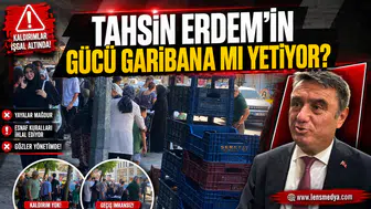 Tahsin Erdem'in gücü garibana mı yetiyor... Bu kaldırım işgalini neden görmüyor?