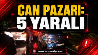 Can pazarı: 5 yaralı