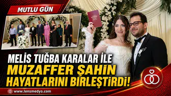 Melis Tuğba Karalar ile Muzaffer Şahin Hayatlarını Birleştirdi!