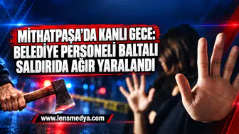 Mithatpaşa’da kanlı gece: Belediye personeli baltalı saldırıda ağır yaralandı
