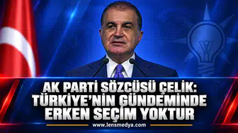 Ömer Çelik’ten erken seçim açıklaması: Gündemde seçim yok