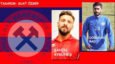 Zonguldakspor iki yıldız oyuncu transfer etti