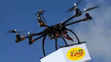 PTT drone ile kargo teslimatına başlıyor!