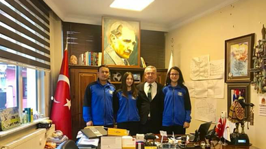 Millilere başarı diledi..