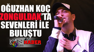 Oğuzhan Koç Zonguldak'ta Sevenleri İle Buluştu