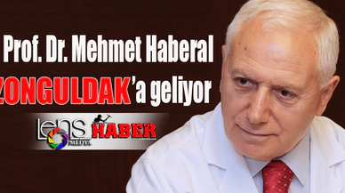 Prof. Dr. Mehmet Haberal Zonguldak'a geliyor...