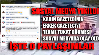 Gazeteciler kavga etti, sosyal medya yıkıldı...