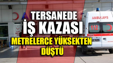 METRELERCE YÜKSEKTEN DÜŞTÜ