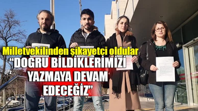 MİLLETVEKİLİNDEN ŞİKAYETÇİ OLDULAR