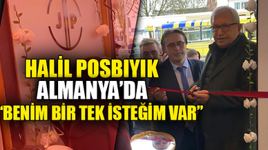 HALİL POSBIYIK ALMANYA'DA